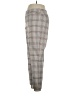Tribal Plaid Gray Casual Pants Size 14 - photo 5