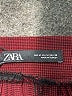 Zara Solid Burgundy Shorts Size M - photo 3