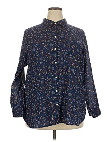 Old Navy Long Sleeve Button-Down Shirt (view 1)