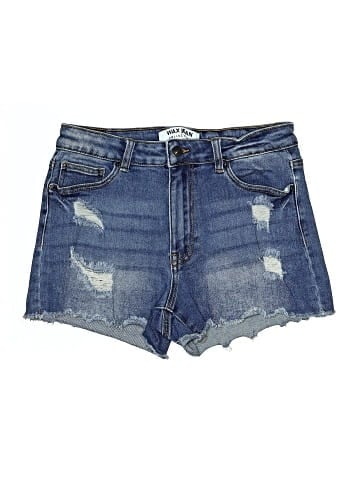 Wax Jean Denim Shorts (view 1)