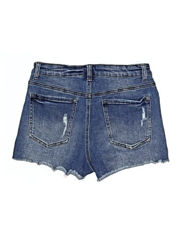 Wax Jean Denim Shorts (view 2)