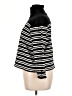 Kim Rogers 100% Cotton Stripes Black Turtleneck Sweater Size XL - photo 5