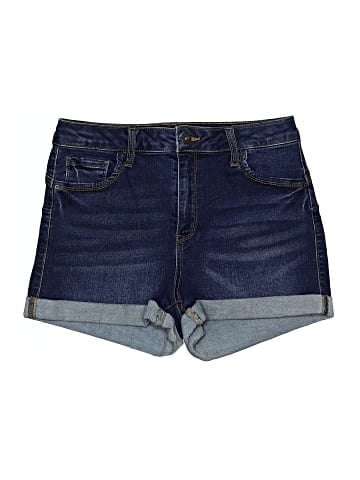 Wax Jean Denim Shorts (view 1)