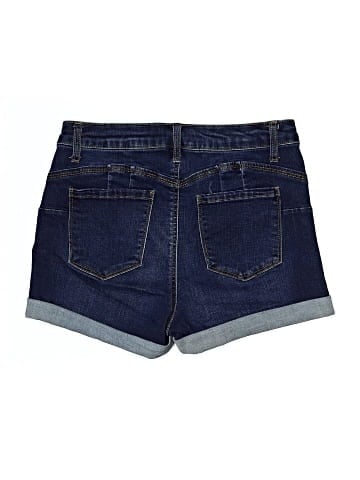 Wax Jean Denim Shorts (view 2)