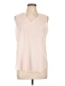 Unbranded 100% Polyester Pink Sleeveless T-Shirt Size Lg Petite - photo 1