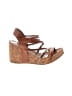 Blowfish Brown Wedges Size 9 - photo 1