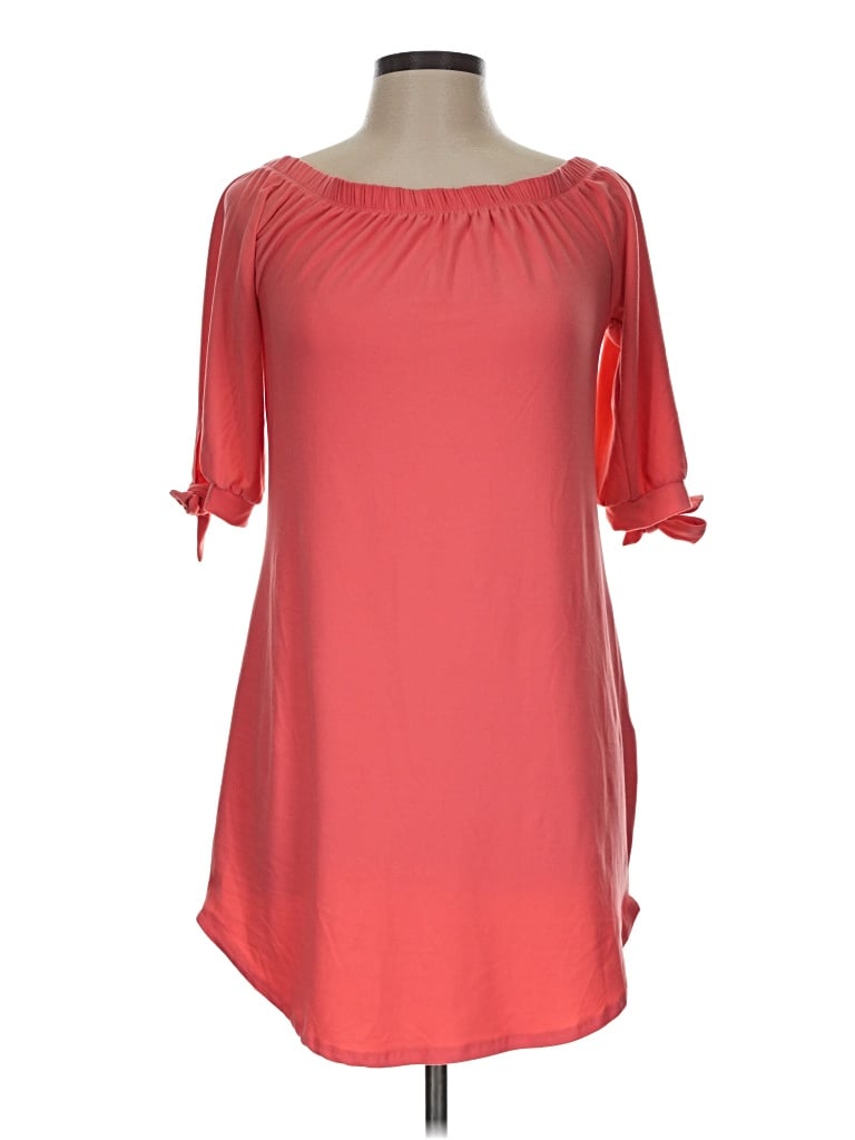 Pre-owned Assorted Brands Short Sleeve Blouse In Red