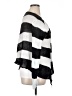 360 Sweater 100% Linen Black Cardigan Size L - photo 4