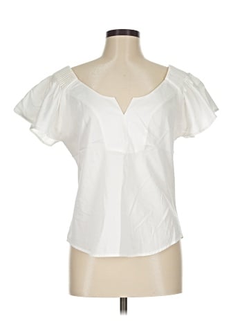 Diane von Furstenberg Short Sleeve Blouse (view 1)