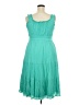 Torrid Teal Cocktail Dress Size 2X Plus (2) - photo 2