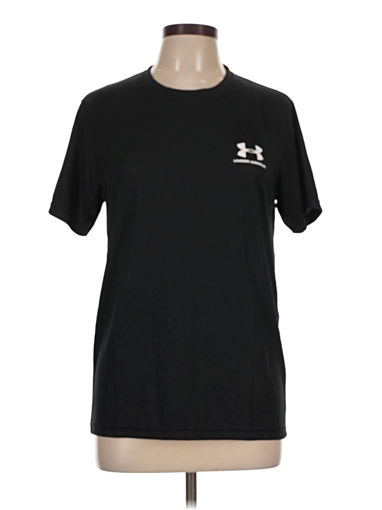 Pre-owned Under Armour Active T-shirt In Black