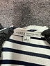 Green Envelope Stripes Ivory Short Sleeve Turtleneck Size L - photo 7