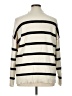 John Paul Richard Stripes Ivory Turtleneck Sweater Size 1X - photo 2