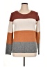 Pinque Color Block Brown Pullover Sweater Size XL - photo 1