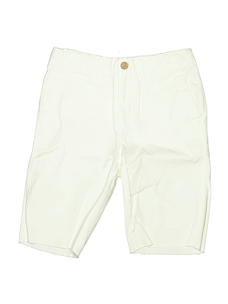 Pre-owned Lucky Brand Khaki Shorts In Ivory