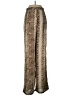 PrettyLittleThing 100% Polyester Animal Print Brown Casual Pants Size 8 - photo 2