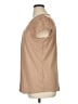 Unbranded Tan Short Sleeve Blouse Size XL - photo 5