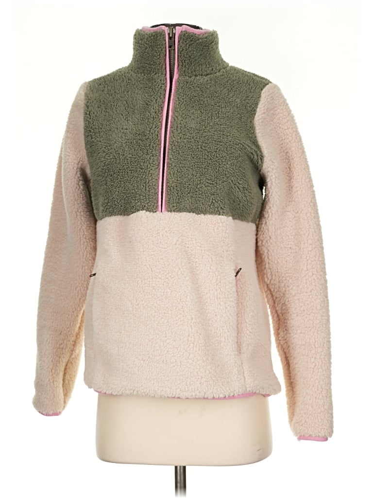 Pre-owned Boden Fleece Jacket In Pink