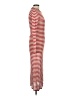 WAYF Stripes Red Casual Dress Size 8 - photo 4