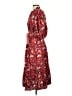 Karina Paisley Red Casual Dress Size S - photo 5