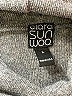 Clara Sun Woo Gray Turtleneck Sweater Size L - photo 7