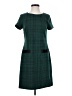 En Focus Studio Plaid Teal Casual Dress Size 6 - photo 1