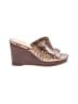 Jessica Simpson Paisley Brown Wedges Size 6 - photo 1
