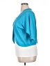 Serengeti Solid Blue Cardigan Size XL - photo 5