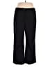 Talbots Solid Black Wool Pants Size 18 - photo 1