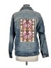 Runway Paris 100% Cotton Blue Denim Jacket Size M - photo 2