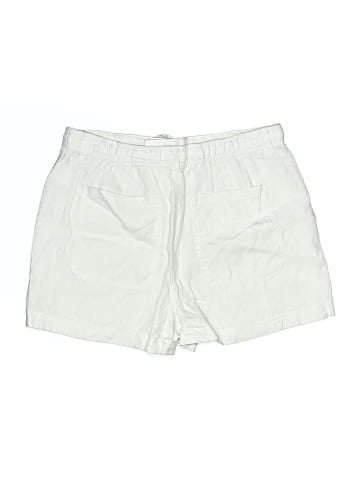 Madewell Pull-On Drawstring Shorts in 100% Linen (view 2)