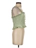 Sugar Lips 100% Rayon Green Sleeveless Top Size XS - photo 4