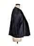 Eileen Fisher Metallic Blue Silk Blazer Size M - photo 4