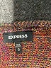 Express Tweed Multi Color Brown Pullover Sweater Size M - photo 7