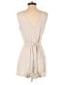 Unbranded 100% Polyester Tan Ivory Romper Size M - photo 2