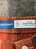Old Navy 100% Cotton Orange Brown Jeans Size 10 - photo 3
