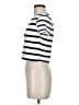 Zara Stripes Ivory Short Sleeve Turtleneck Size M - photo 5