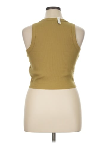 Madewell Supima&reg; Rib Crop Tank (view 2)