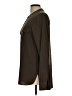 Vince. 100% Silk Brown Long Sleeve Silk Top Size 10 - photo 5