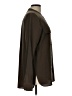 Vince. 100% Silk Brown Long Sleeve Silk Top Size 10 - photo 4