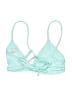 L Space Solid Teal Swimsuit Top Size XS - photo 2