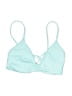 L Space Solid Teal Swimsuit Top Size XS - photo 1