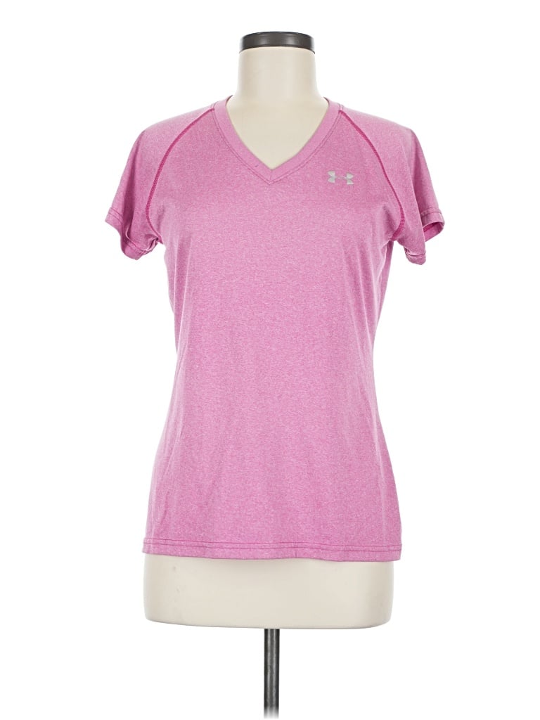 Pre-owned Under Armour Active T-shirt In Pink