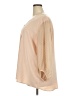 Bebonnie 100% Polyester Tan 3/4 Sleeve Blouse Size 3X - photo 5