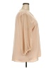 Bebonnie 100% Polyester Tan 3/4 Sleeve Blouse Size 3X - photo 4