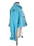 Topshop 100% Polyester Blue Coat Size 8 - photo 4