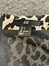 H&M Animal Print Brown Cocktail Dress Size 4 - photo 7