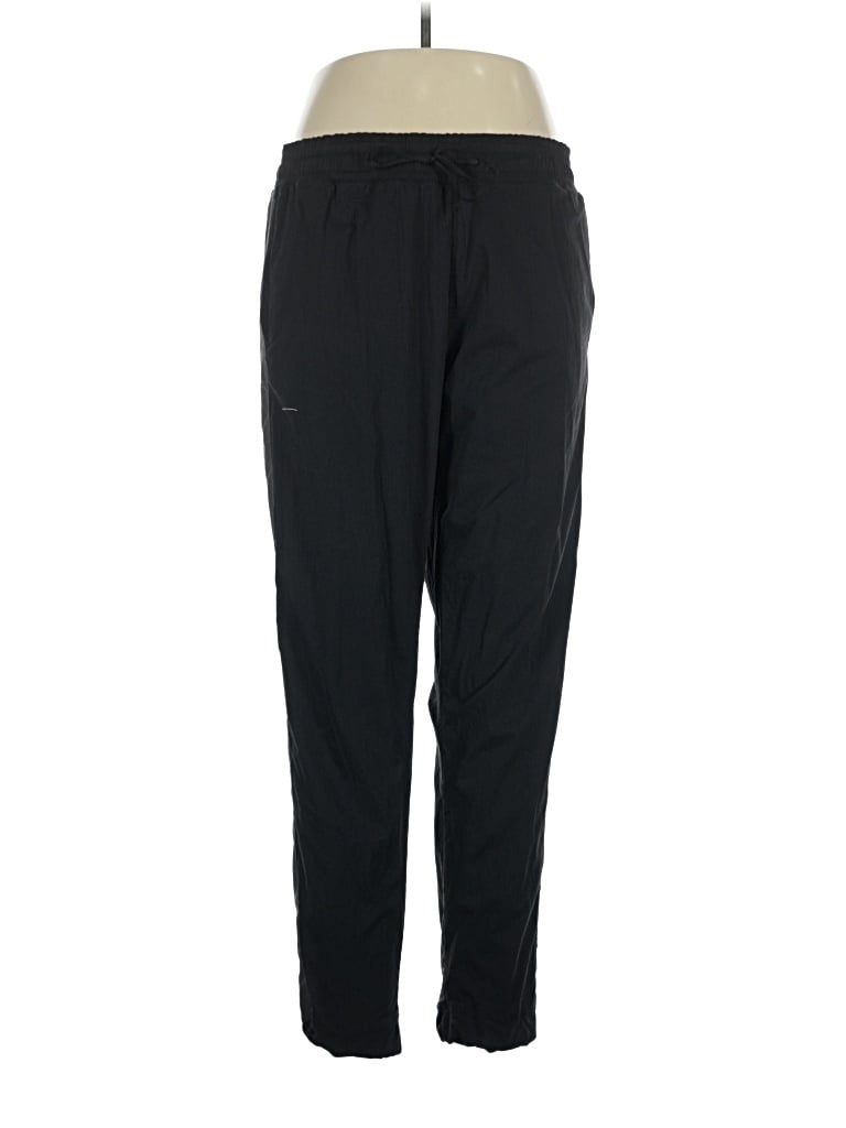 Pre-owned Fabletics Track Pants In Black
