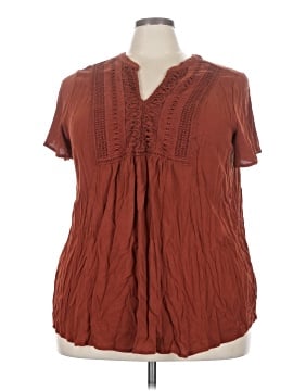Torrid Short Sleeve Henley (view 1)