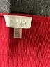 Cupio Burgundy Short Sleeve Blouse Size M - photo 7